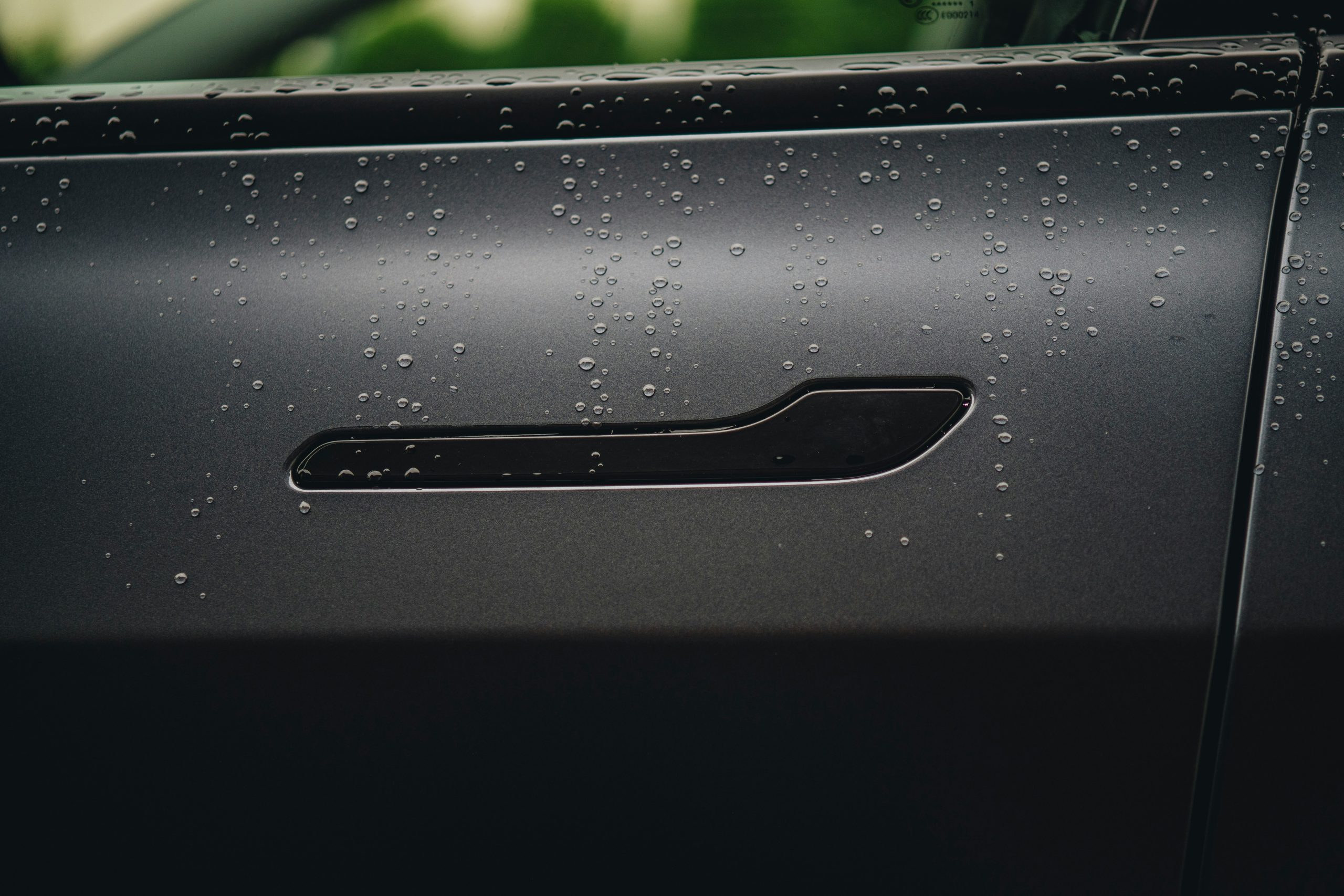 Ceramic coating on a Tesla in Mahopac, NY