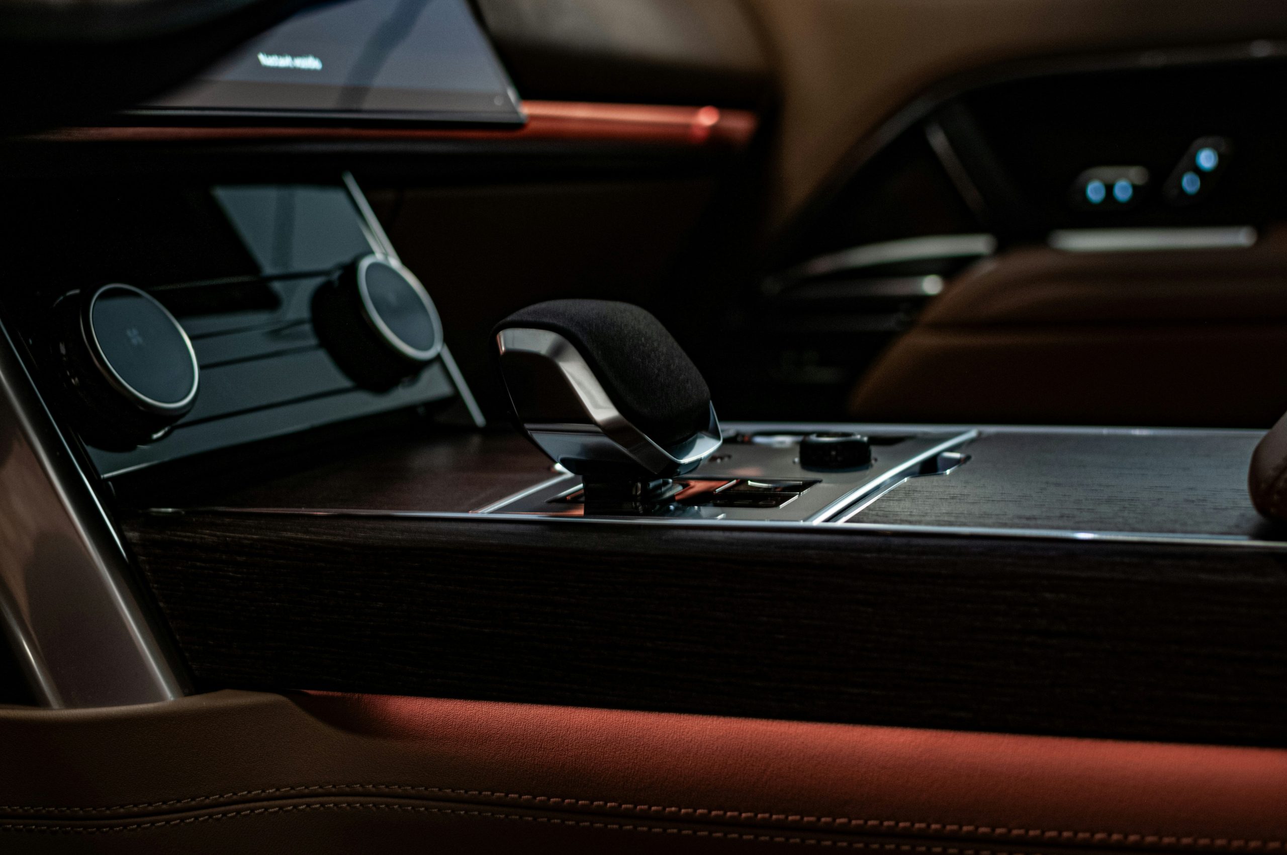 Interior of a luxury car in Yorktown, NY